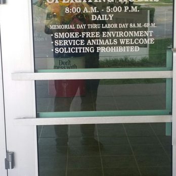 Texas Travel Information Center - The Visitor Center has hours but the restrooms are open 24 - Rest Stops Near Me - Texarkana, Texas