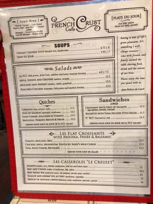 Menu photo 7 French Crust Cafe and Bistro Cincinnati, OH Menu photo 7 French Crust Cafe and Bistro Cincinnati, OH