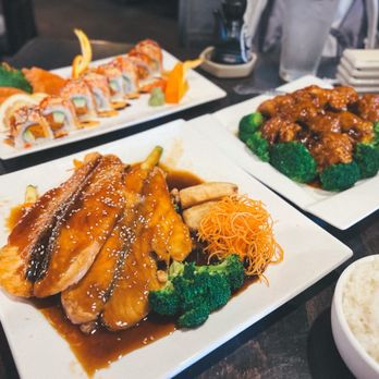 Red Sun Chinese Cuisine - Grilled Salmon and General Tso's Chicken - Chinese Near Me - Rochester, New York Red Sun Chinese Cuisine - Grilled Salmon and General Tso's Chicken - Chinese Near Me - Rochester, New York
