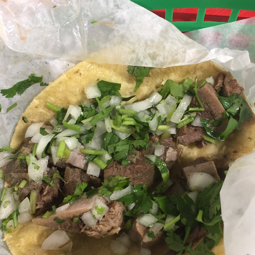 Simon Tacos - Lengua taco - Tacos Near Me - Chicago, Illinois Simon Tacos - Lengua taco - Tacos Near Me - Chicago, Illinois