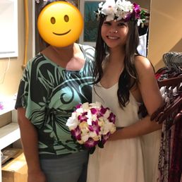 Extremely happy with my haku lei and bouquet. Thank you so much Diana! Extremely happy with my haku lei and bouquet. Thank you so much Diana!