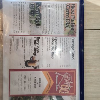Pho O.C. - Menu - Vietnamese Near Me - Las Vegas, Nevada