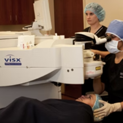 Spectrum Eye Institute - Eye doctor performing LASIK eye surgery on patient