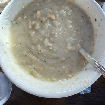 Barbara's Fishtrap - Fresh Made Clam Chowder after taking out two cups, it served 4 of us - Seafood Near Me - Half Moon Bay, California Barbara's Fishtrap - Fresh Made Clam Chowder after taking out two cups, it served 4 of us - Seafood Near Me - Half Moon Bay, California