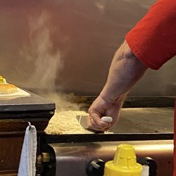 The Brick - Making a great burger!