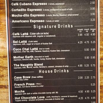 Havana Kitchen - Coffee and Tea menu - Cuban Near Me - Temecula, California Havana Kitchen - Coffee and Tea menu - Cuban Near Me - Temecula, California