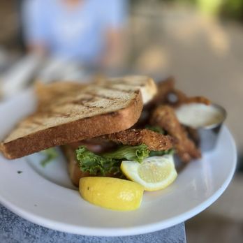 Boatyard Bar & Grill - Soft Soft-Shell Crab Sandwich- (Yes, the whole crab) - Seafood Near Me - Annapolis, Maryland