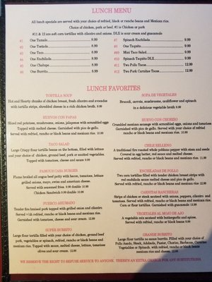 Menu photo 8 Casa Bonita Vashon, WA