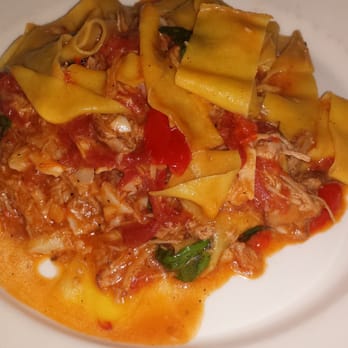 Ecco Midtown - Pappardelle braised pork, peppadew peppers, garlic - Modern European Near Me - Atlanta, Georgia