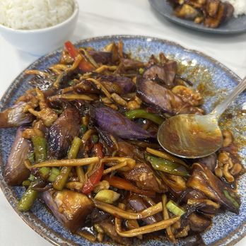 Wang Jia Wei - eggplant with garlic sauce, a little sweeter than i'm accustomed to - Chinese Near Me - Union City, California Wang Jia Wei - eggplant with garlic sauce, a little sweeter than i'm accustomed to - Chinese Near Me - Union City, California