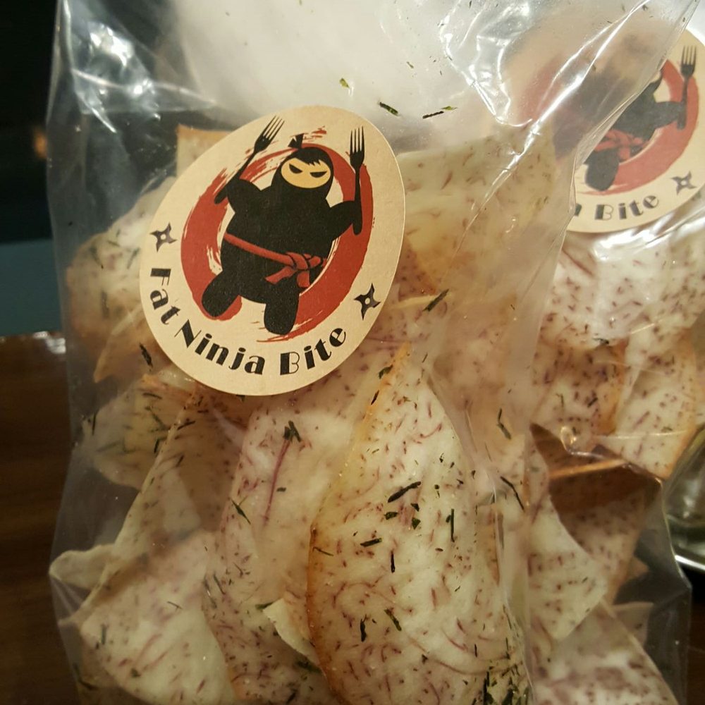 Fat Ninja Bite - Taro chips - Japanese Near Me - Toronto, Ontario Fat Ninja Bite - Taro chips - Japanese Near Me - Toronto, Ontario