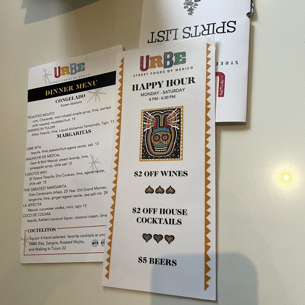 Urbe - Happy hour July 2022! - Mexican Near Me - Houston, Texas Urbe - Happy hour July 2022! - Mexican Near Me - Houston, Texas