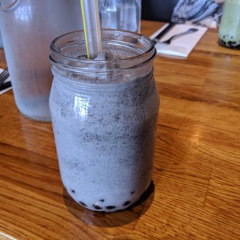 SEAK - Black sesame bubble tea - Vietnamese Near Me - Edgewater, New Jersey