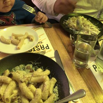 Pasta Eater - Rigatoni alla carbonara House special - Italian Near Me - New York, New York Pasta Eater - Rigatoni alla carbonara House special - Italian Near Me - New York, New York