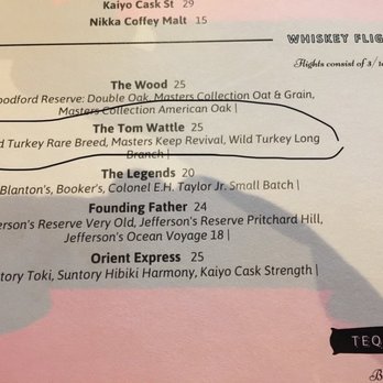 Cinder Bar - My whiskey flight. Liked the middle one best - New American Near Me - Williamstown, New Jersey Cinder Bar - My whiskey flight. Liked the middle one best - New American Near Me - Williamstown, New Jersey