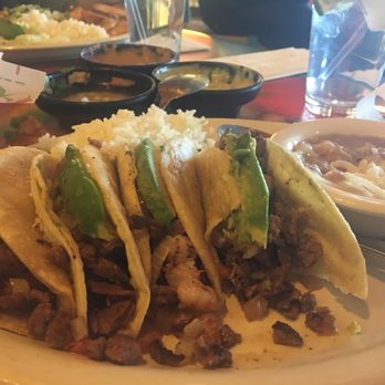 Mariscos La Playa - Tacos w shrimp beef and bacon yum - Seafood Near Me - Albuquerque, New Mexico