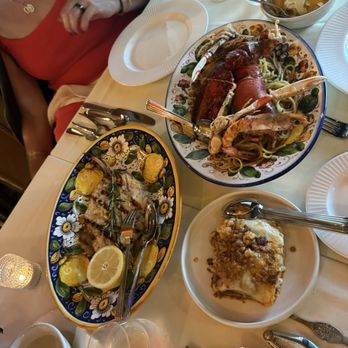 San Lorenzo - Our three entrees - grilled snapper - lasagne - linguine with seafood - Italian Near Me - Miami, Florida San Lorenzo - Our three entrees - grilled snapper - lasagne - linguine with seafood - Italian Near Me - Miami, Florida