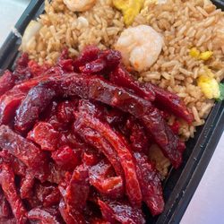 C2. B-B-Q Boneless Ribs Combo