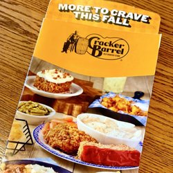 Cracker Barrel Old Country Store - Menu