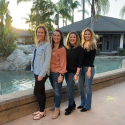 The Tongue Tie Tribe - From left to right: Katie Byram, SLP, Danielle Gauss, IBCLC, Dr Michelle Weaver, DC, CLC, Dr Rosanne Berger, DDS IBCLC