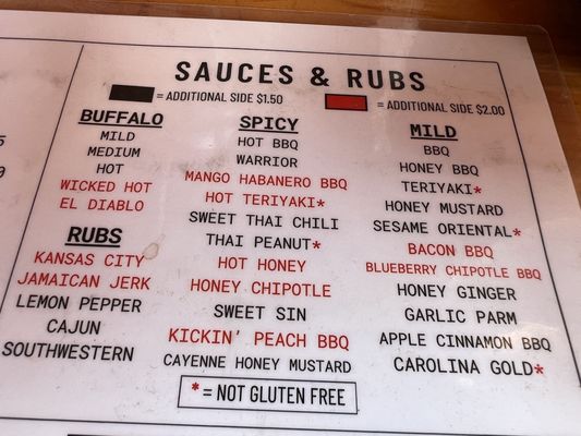 Menu photo 4 Wing-itz Hampton, NH