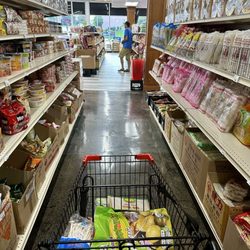 S International Market - Noodle aisle