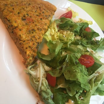 La Dinette - Quiche carotte, poireau, curry - French Near Me - Tours, 37 La Dinette - Quiche carotte, poireau, curry - French Near Me - Tours, 37