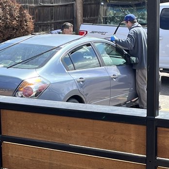 Jiffy Auto Glass - Here's a picture of the guys installing my windshield. They did a great job.! ! - Auto Glass Services Near Me - Wheat Ridge, Colorado Jiffy Auto Glass - Here's a picture of the guys installing my windshield. They did a great job.! ! - Auto Glass Services Near Me - Wheat Ridge, Colorado