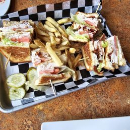 Uncle Sam's Triple Decker Turkey Club