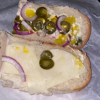 Sub Shop - two pieces of bread with cheese and pickles - Sandwiches Near Me - Atwater, California Sub Shop - two pieces of bread with cheese and pickles - Sandwiches Near Me - Atwater, California