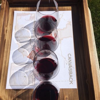 Canvasback - Tasting flight - Wineries Near Me - Walla Walla, Washington