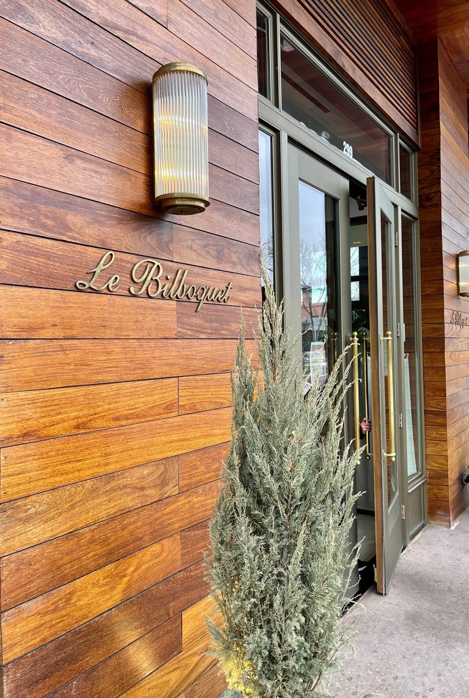 Le Bilboquet is located in Cherry Creek. The aesthetic is French Art