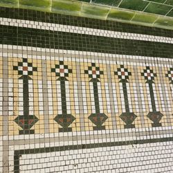 Joe's Italian Restaurant & Pizza - Original tile floor