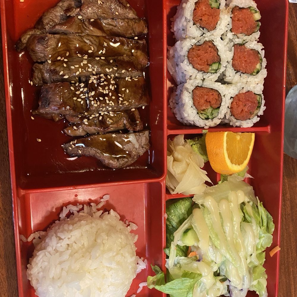 Happy Sushi - 2 Items Bento Box - Japanese Near Me - Santa Clara, California Happy Sushi - 2 Items Bento Box - Japanese Near Me - Santa Clara, California