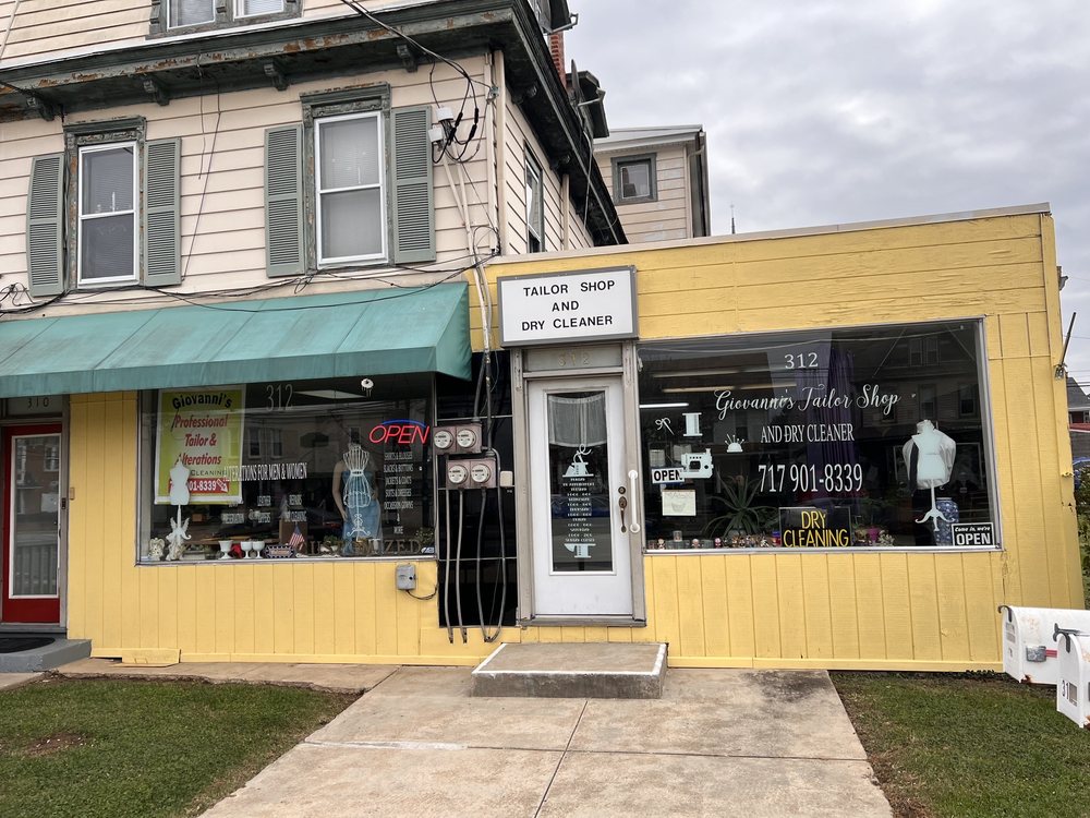GIOVANNI’S TAILOR SHOP AND DRY CLEANER 312 Hummel Ave, Lemoyne