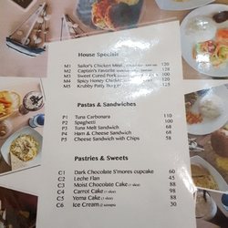 The Krusty Krub Cafe - Menu