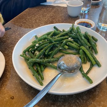 Yang Kee Dumpling - Sautéed garlic Green Beans - Dim Sum Near Me - Davis, California