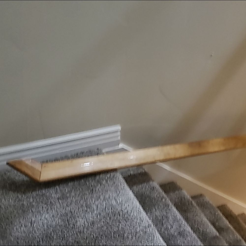 RWK Construction - Banister fell off the wall a couple hours after install - General Contractors Near Me - Bluffdale, Utah
