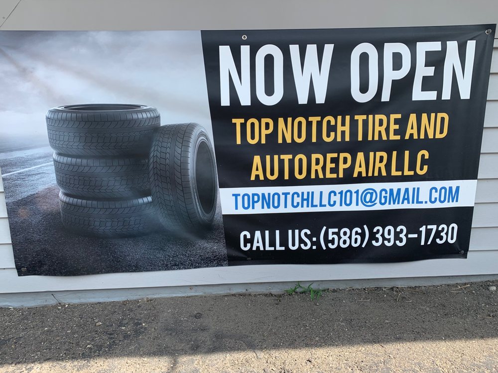 TOP NOTCH TIRE AND AUTO REPAIR 4603 E 9 Mile Rd, Warren, MI Yelp