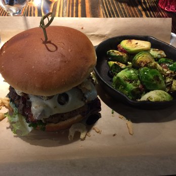 Fork & Fig - The "Fig" with Brussel Sprouts - Burgers Near Me - Albuquerque, New Mexico Fork & Fig - The "Fig" with Brussel Sprouts - Burgers Near Me - Albuquerque, New Mexico