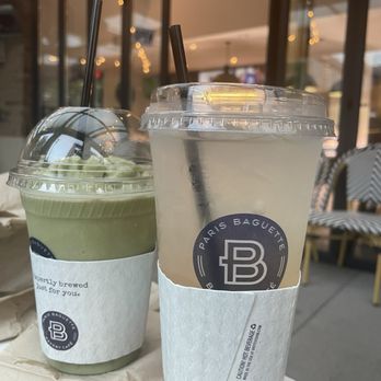 Paris Baguette - Matcha frappe and fruity drink - Bakeries Near Me - Columbus, Ohio Paris Baguette - Matcha frappe and fruity drink - Bakeries Near Me - Columbus, Ohio