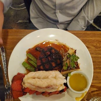 Cafe Whitney - Butter poached lobster and filet - New American Near Me - Reno, Nevada