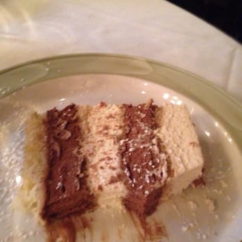 Photo of Lanza's Restaurant - New York, NY, United States. White and black chocolate cake