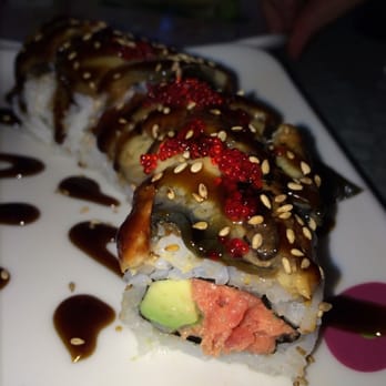Sushi Time - Red Dragon Roll ($14) - Sushi Bars Near Me - Forest Hills, New York Sushi Time - Red Dragon Roll ($14) - Sushi Bars Near Me - Forest Hills, New York