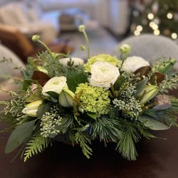 Beachwood Flower Shop - Our holiday centerpiece.