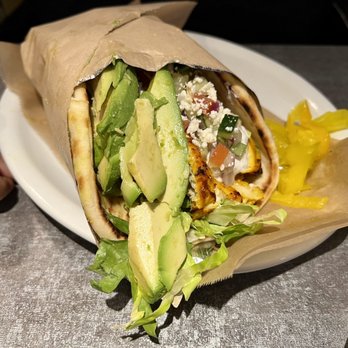 Lemon Zest - Gryo chicken wrap - Mediterranean Near Me - Azusa, California