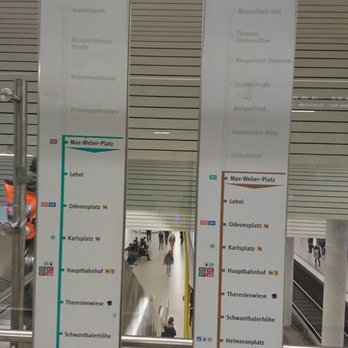 U-Bahnhof Max-Weber-Platz - Metro Stations Near Me - Munich, BY