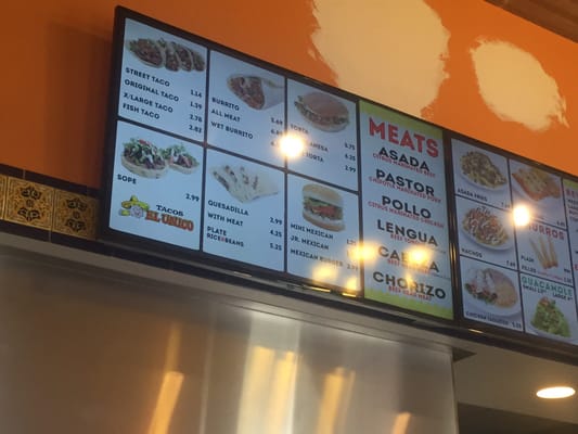 Menu photo 4 Tacos El Unico Los Angeles, CA