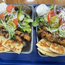 Afghani Kabob Plate Afghani Kabob Plate