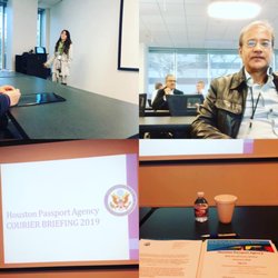 Quick Passport and Visa Services - U.S. Passport Agency Downtown Houston - Courier Briefing 2019